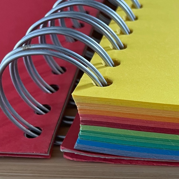 Rainbow Color Notebook 🔸Made in Germany 🔸The Conran Shop🔸Jornal Rare - Picture 12 of 14